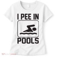 I Pee In Pools Funny I Pee In Pools Women's T-Shirt thumb 0