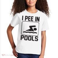 I Pee In Pools Funny I Pee In Pools Kids T-Shirt thumb 2