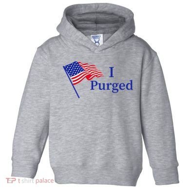 I Purged Toddler Hoodie