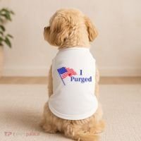 I Purged Doggie Tank thumb 2