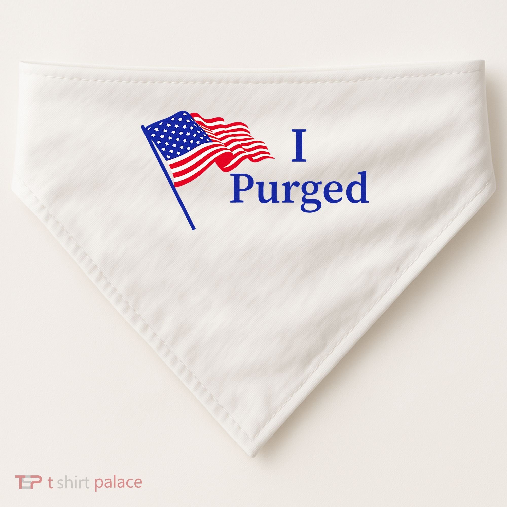 I Purged USA-Made Doggie Bandana