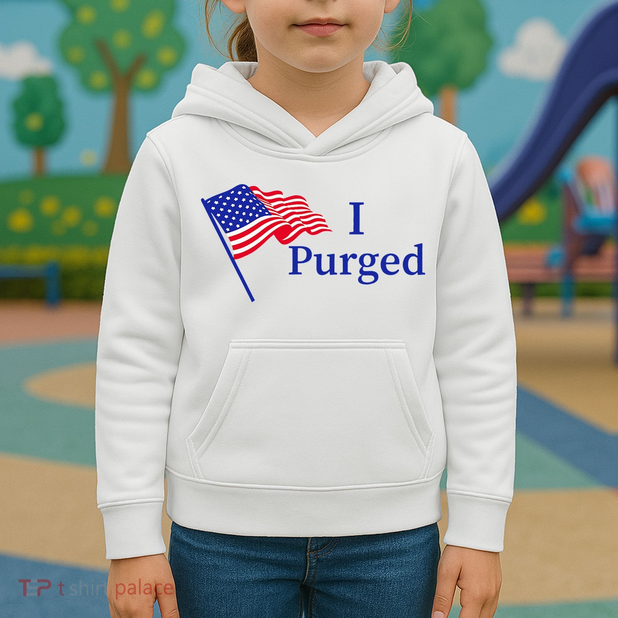 I Purged Kids Hoodie