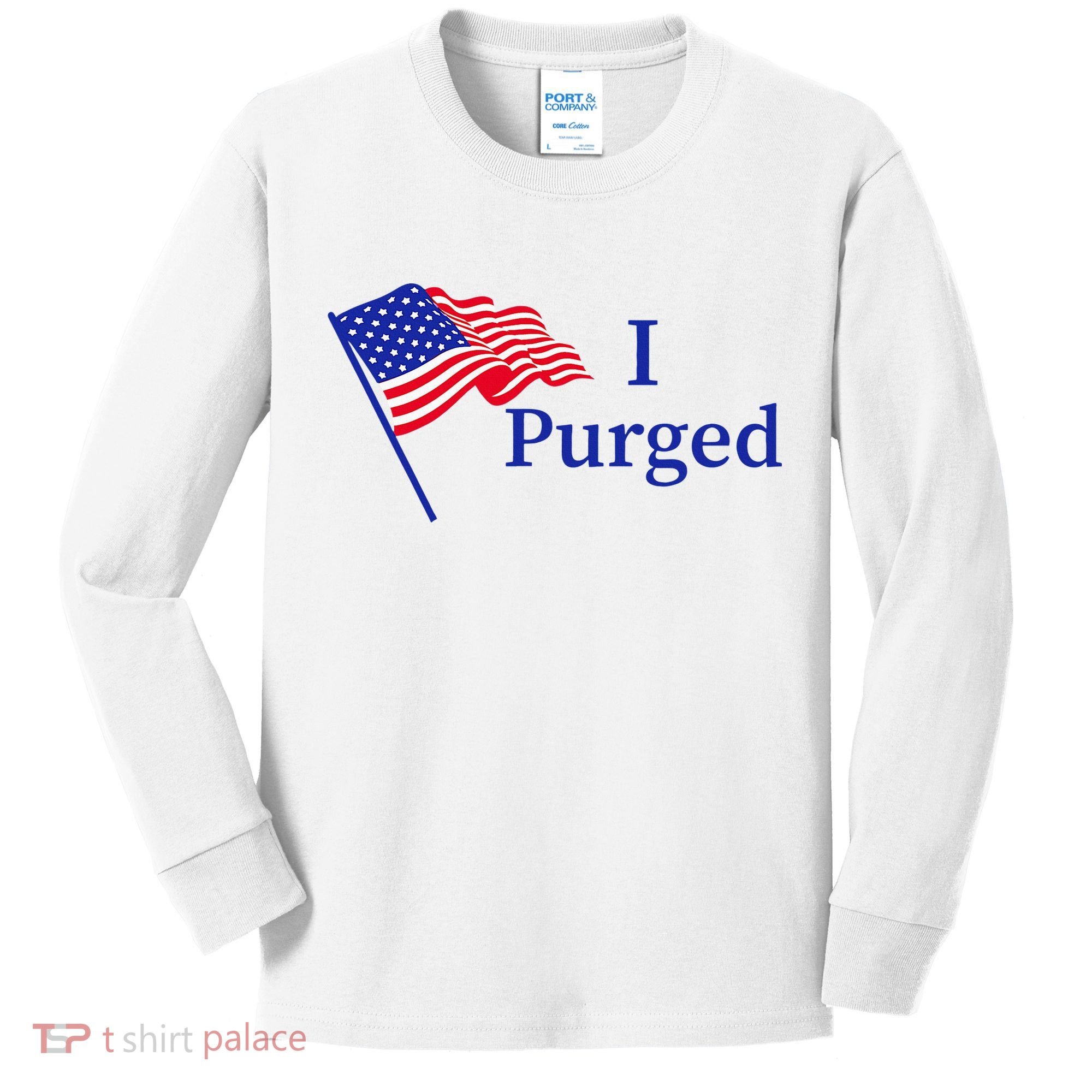 I Purged Kids Long Sleeve Shirt