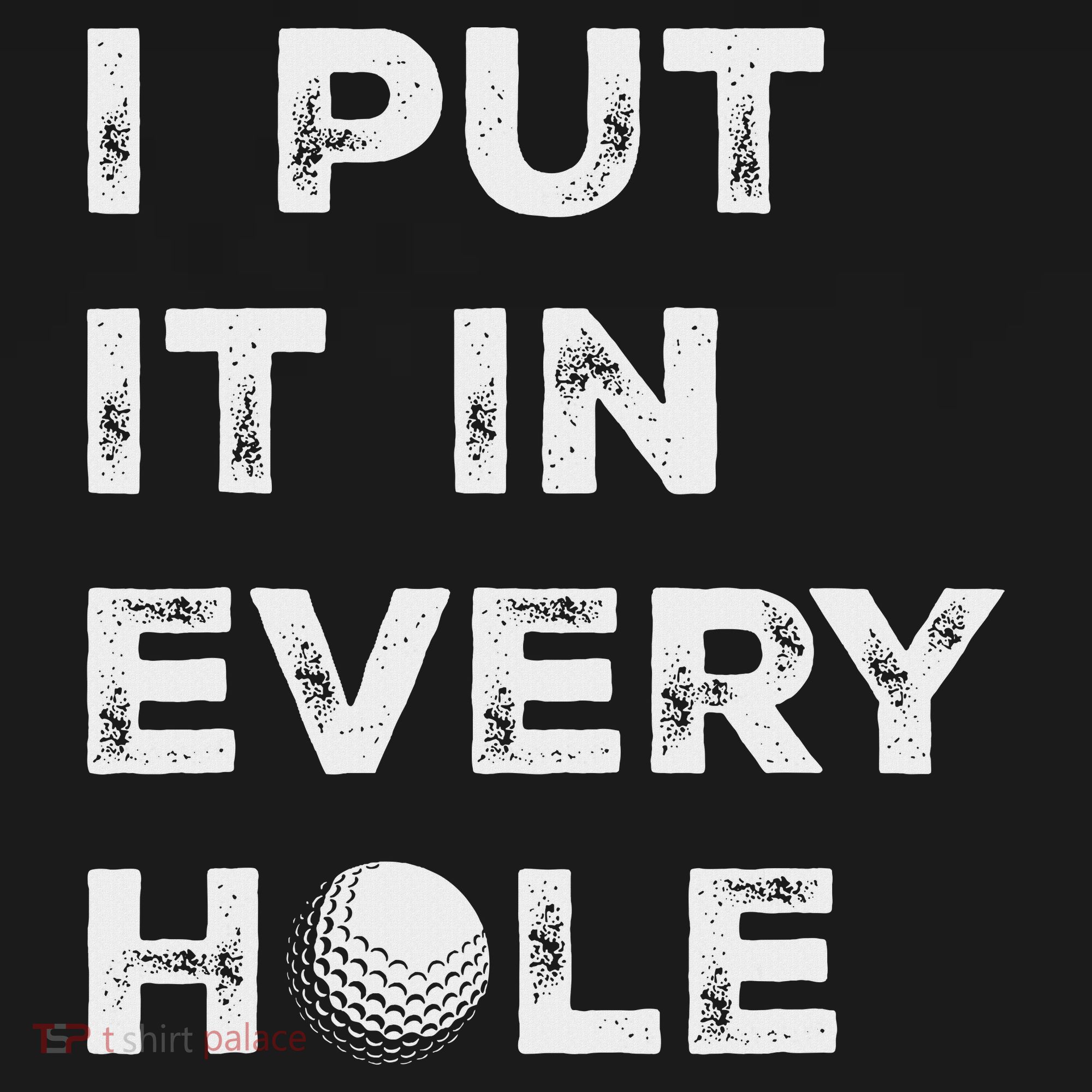 I Put It In Every Hole Golfer Golf Ball Women Golfing Women's Hoodie