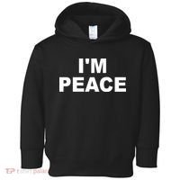 I'm Peace Toddler Hoodie thumb 0