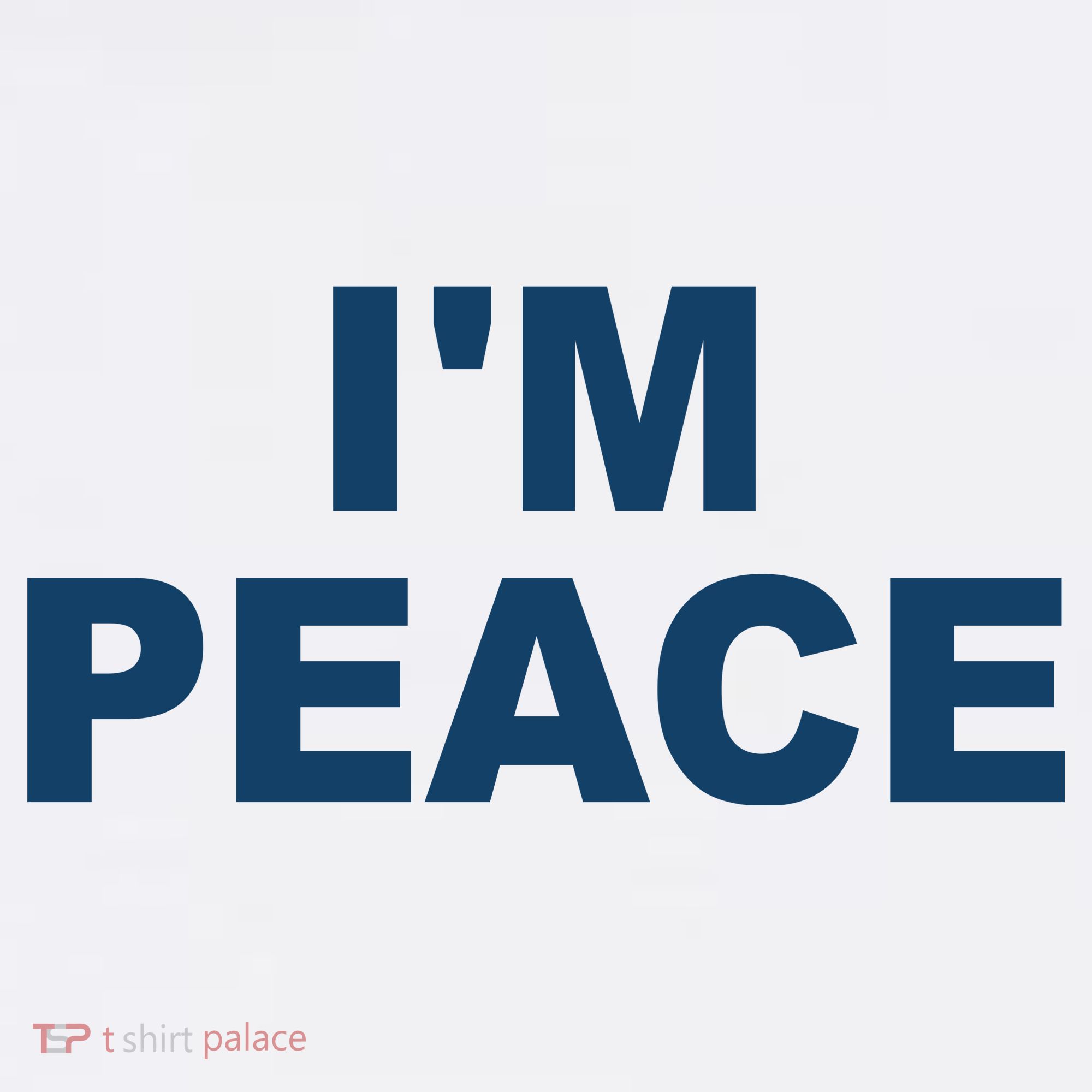 I'm Peace USA-Made Doggie Bandana