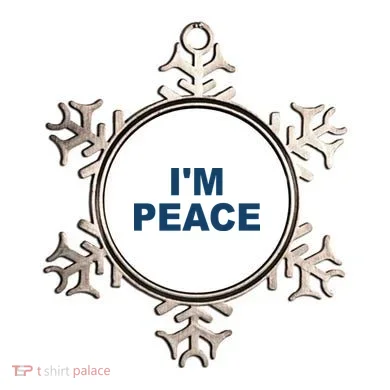 I'm Peace Ornament