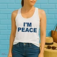 I'm Peace Women's Tank Top thumb 2