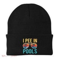 I Pee In Pools Funny Jokes Sarcastic Sayings Beanie thumb 0