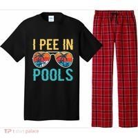 I Pee In Pools Funny Jokes Sarcastic Sayings Pajama Set thumb 0