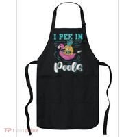 I Pee In Pools Swimming Joke Peeing In Public Pools Apron thumb 0