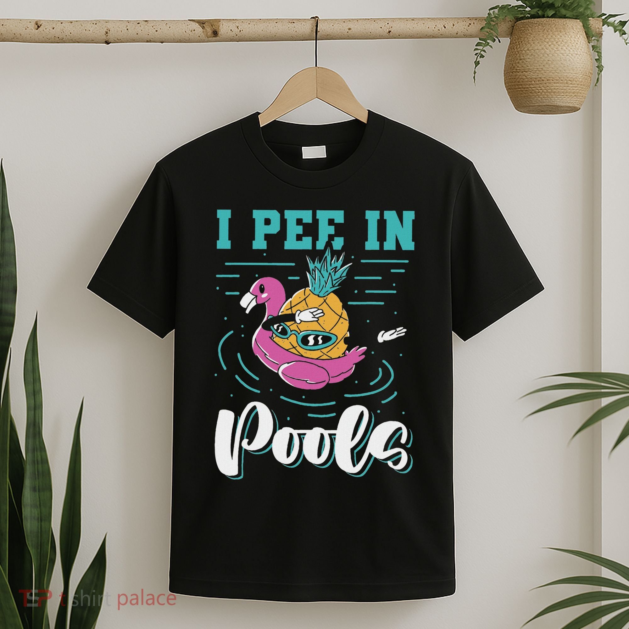 I Pee In Pools Swimming Joke Peeing In Public Pools T-Shirt
