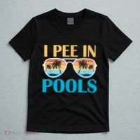 I Pee In Pools Funny Jokes Sarcastic Sayings T-Shirt thumb 5