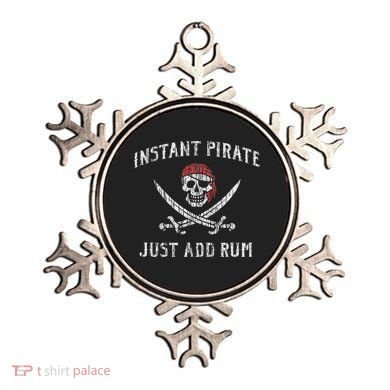 Instant Pirate Just Add Rum Funny Ornament