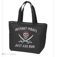 Instant Pirate Just Add Rum Funny Tote Bag thumb 3
