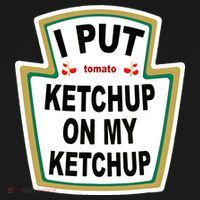 I Put Ketchup On My Ketchup Bucket Hat thumb 4