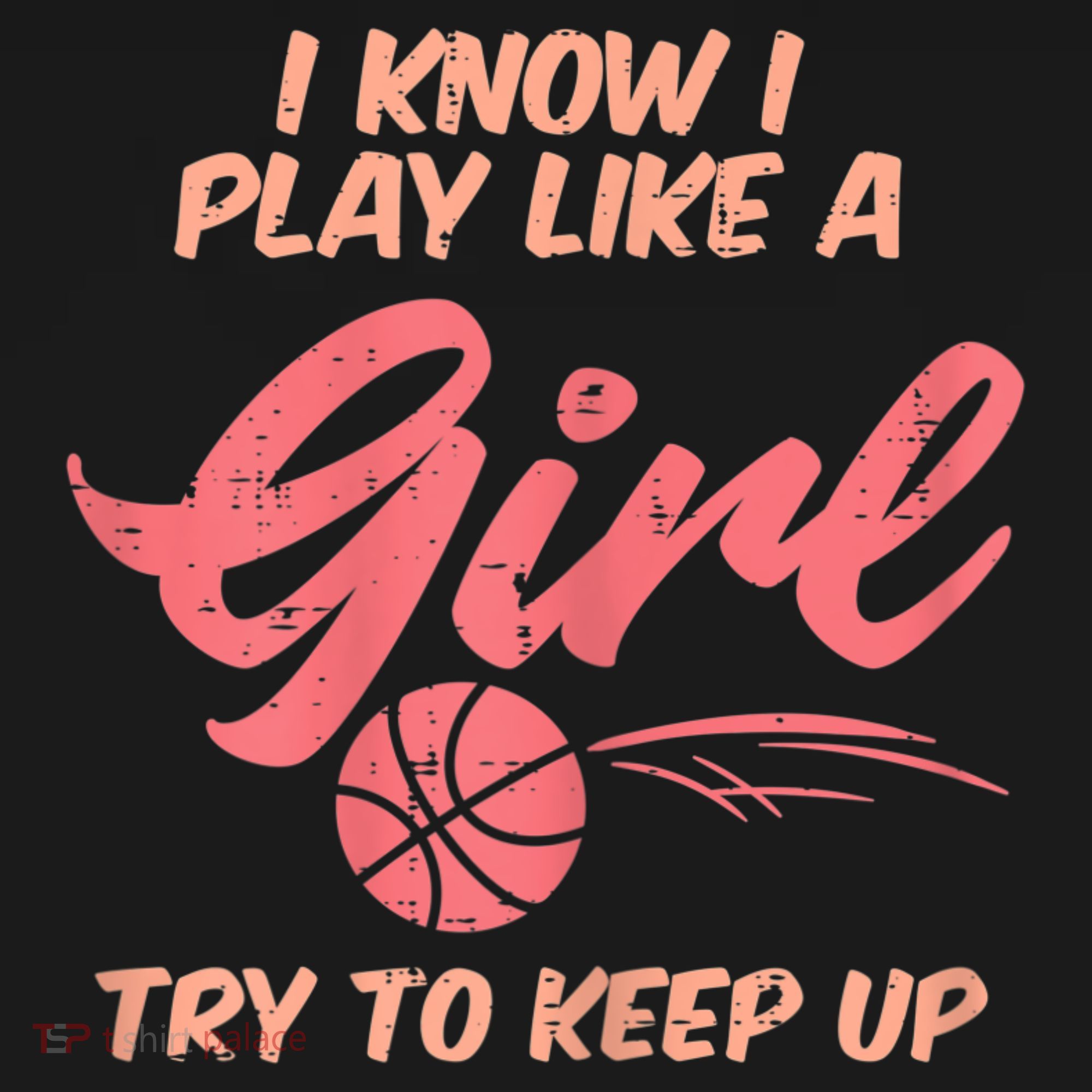 I PLay Like Basketball Cute Player Baller Women's Hoodie
