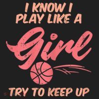 I PLay Like Basketball Cute Player Baller Hat thumb 2