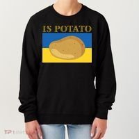 Is Potato Late Show Funny Ukraine Colbert Women's Sweatshirt thumb 0
