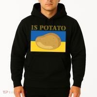 Is Potato Late Show Funny Ukraine Colbert Hoodie thumb 2
