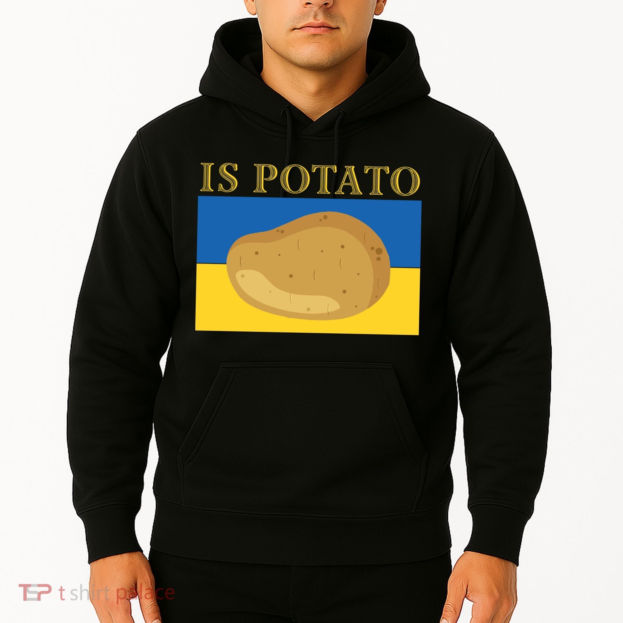 Is Potato Late Show Funny Ukraine Colbert Hoodie