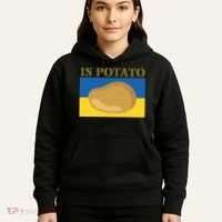 Is Potato Late Show Funny Ukraine Colbert Hoodie thumb 5