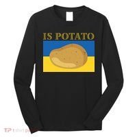 Is Potato Late Show Funny Ukraine Colbert Long Sleeve Shirt thumb 0