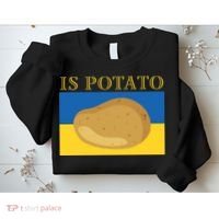 Is Potato Late Show Funny Ukraine Colbert Sweatshirt thumb 2