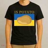 Is Potato Late Show Funny Ukraine Colbert T-Shirt thumb 3