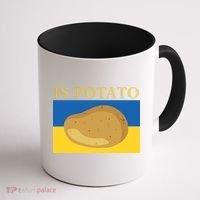 Is Potato Late Show Funny Ukraine Colbert Coffee Mug thumb 1