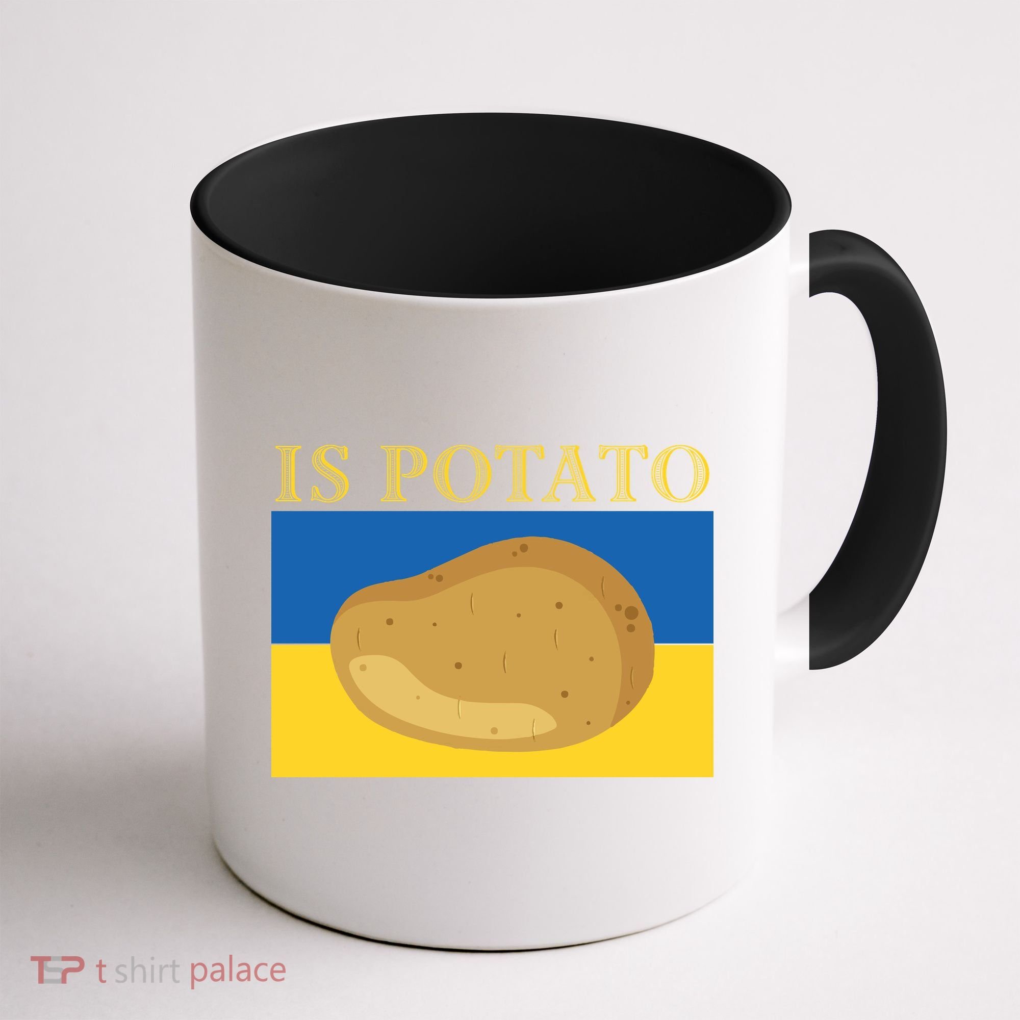 Is Potato Late Show Funny Ukraine Colbert Coffee Mug