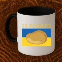 Is Potato Late Show Funny Ukraine Colbert Coffee Mug thumb 2