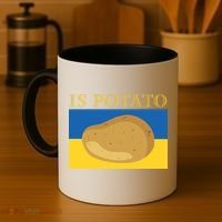 Is Potato Late Show Funny Ukraine Colbert Coffee Mug thumb 4