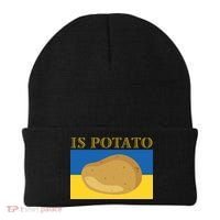 Is Potato Late Show Funny Ukraine Colbert Beanie thumb 0