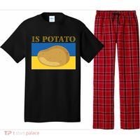 Is Potato Late Show Funny Ukraine Colbert Pajama Set thumb 0