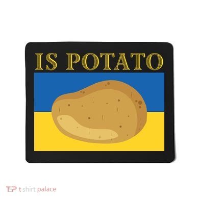 Is Potato Late Show Funny Ukraine Colbert Mousepad