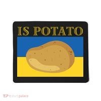 Is Potato Late Show Funny Ukraine Colbert Mousepad thumb 0