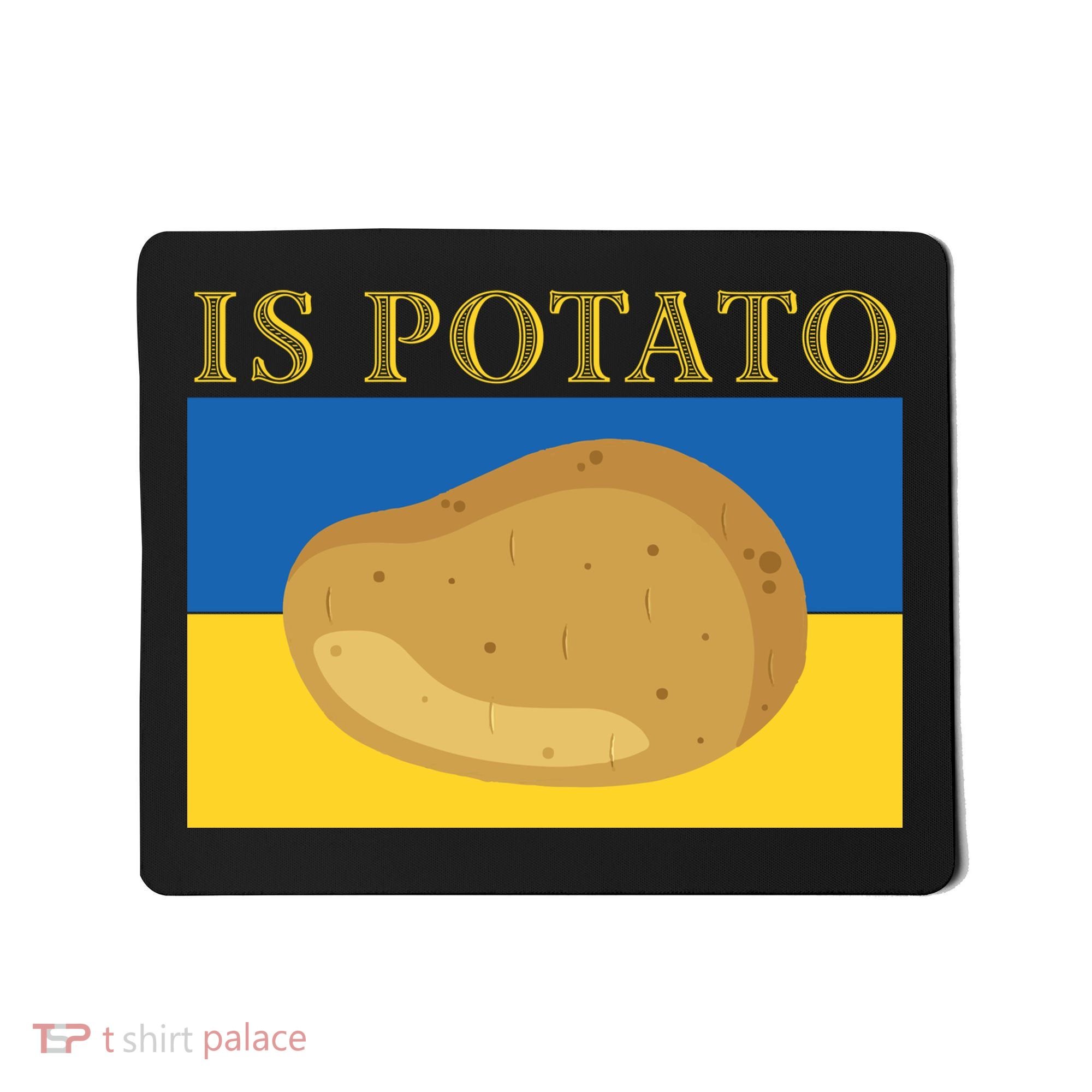 Is Potato Late Show Funny Ukraine Colbert Mousepad