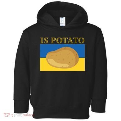 Is Potato Late Show Funny Ukraine Colbert Toddler Hoodie