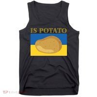 Is Potato Late Show Funny Ukraine Colbert Tank Top thumb 0