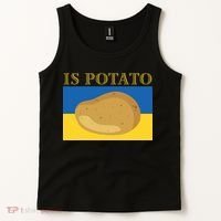 Is Potato Late Show Funny Ukraine Colbert Tank Top thumb 2
