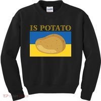 Is Potato Late Show Funny Ukraine Colbert Kids Sweatshirt thumb 0