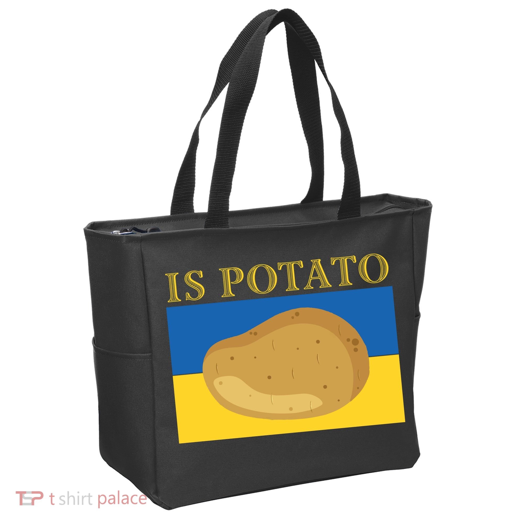 Is Potato Late Show Funny Ukraine Colbert Tote Bag