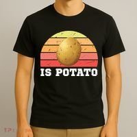 Is Potato Late Show Retro Vintage Colbert T-Shirt thumb 3