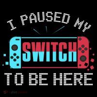 I Paused My Switch To Be Here Switch Gamer Gift Women's Hoodie thumb 2