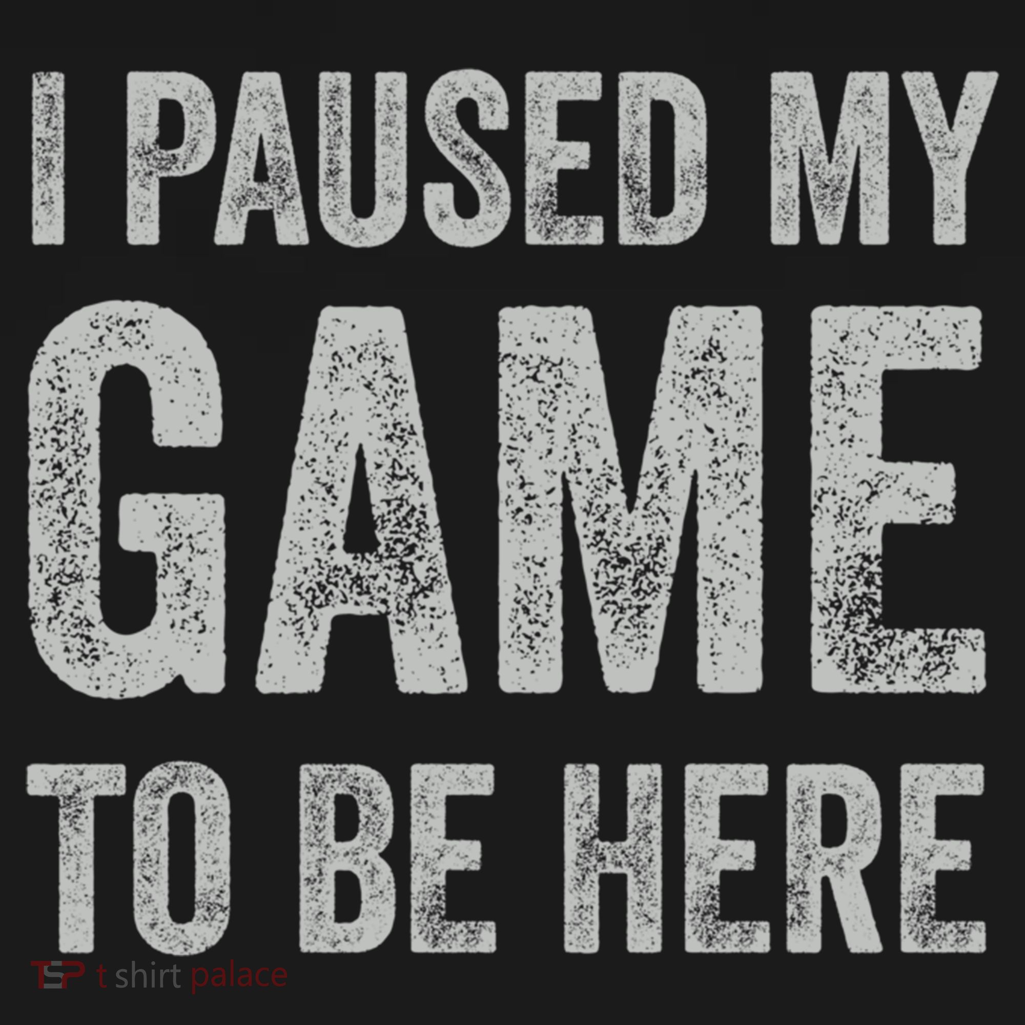 I Paused My Game To Be Here Vintage Pullover Hoodie T-Shirt