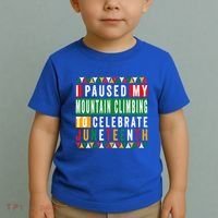 I Paused My Mountain Climbing To Celebrate Junenth 1865 Gift Toddler T-Shirt thumb 2