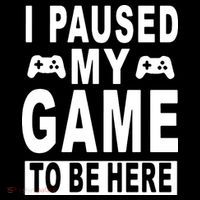 I Paused My Game To Be Here Ornament thumb 1
