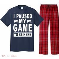 I Paused My Game To Be Here Pajama Set thumb 0