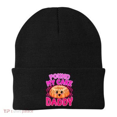 Inappropriate Pound My Cake Daddy Embarrassing Beanie